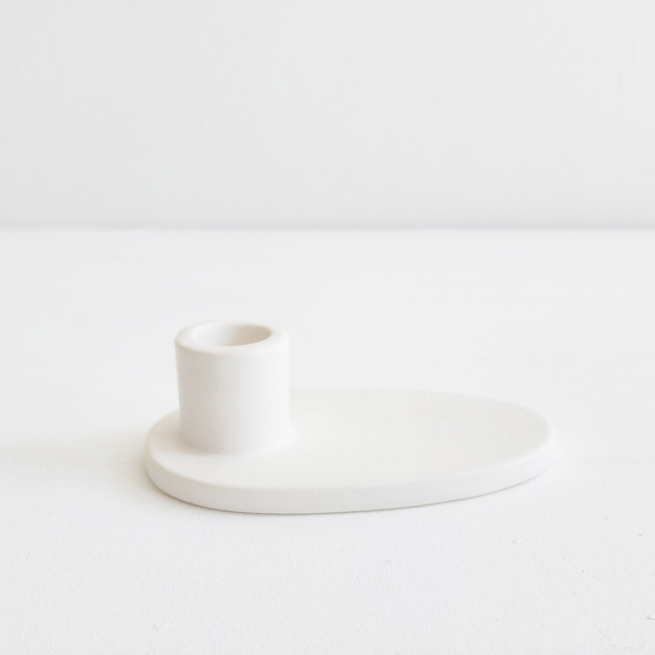 Ceramic Wabi Sabi Egg Candle Holder 